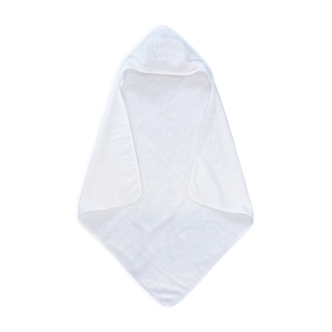 Hooded Baby Towel, Lightweight and Absorbent Turkish Cotton Towels in Pearl.