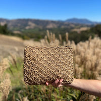 Aksam Clutch, Handmade Turkish Crochet Bags. Eco-Friendly, Sustainable, and Stylish.
