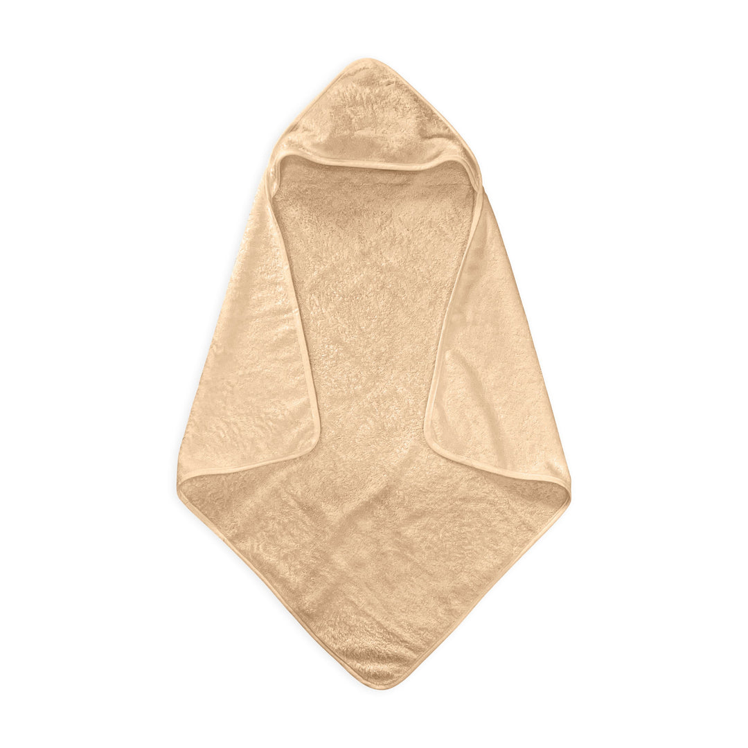 Hooded Baby Towel, Lightweight and Absorbent Turkish Cotton Towels in Wheat.