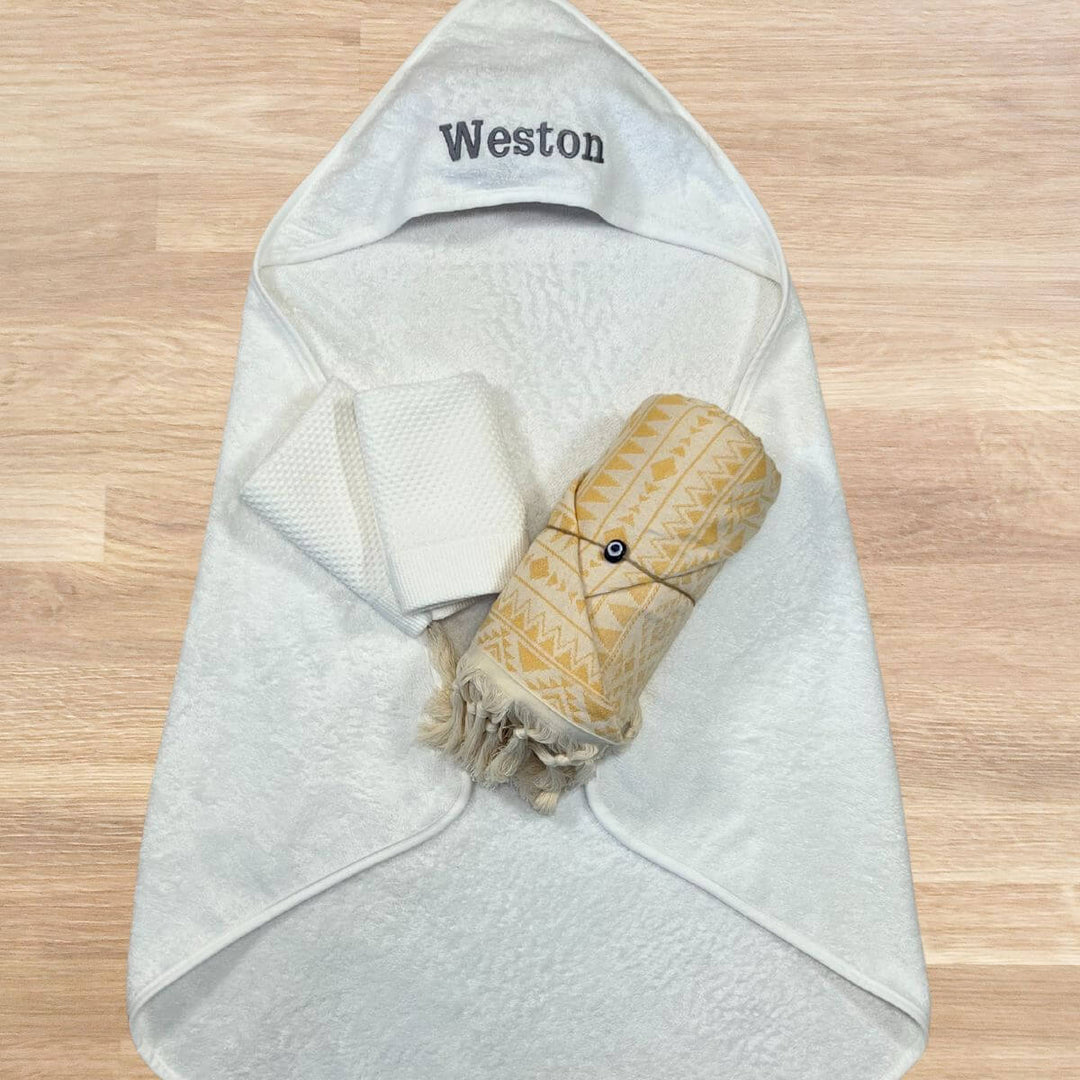 Hooded Baby Towel Gift Set