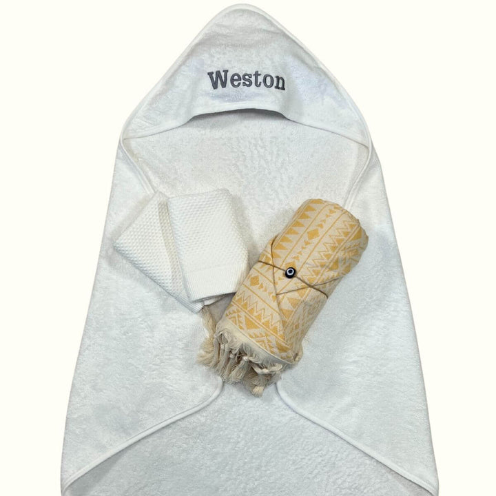 Hooded Baby Towel Gift Set