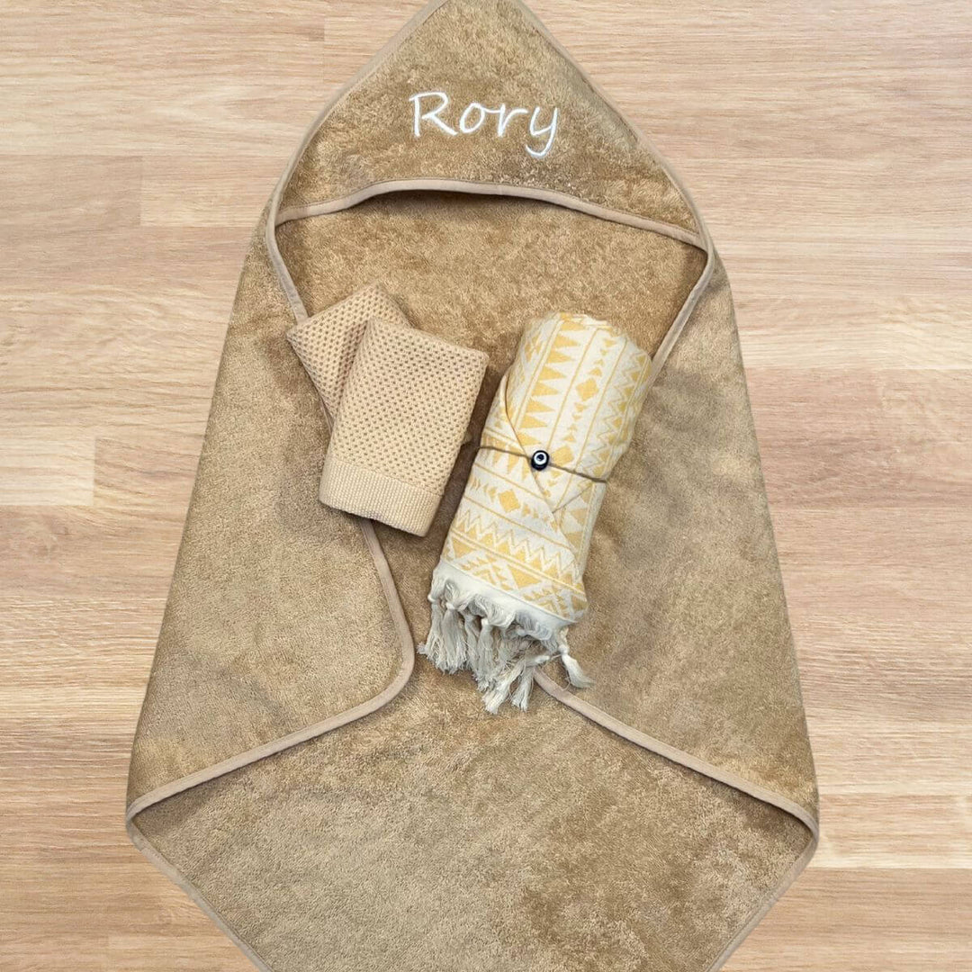 Hooded Baby Towel Gift Set