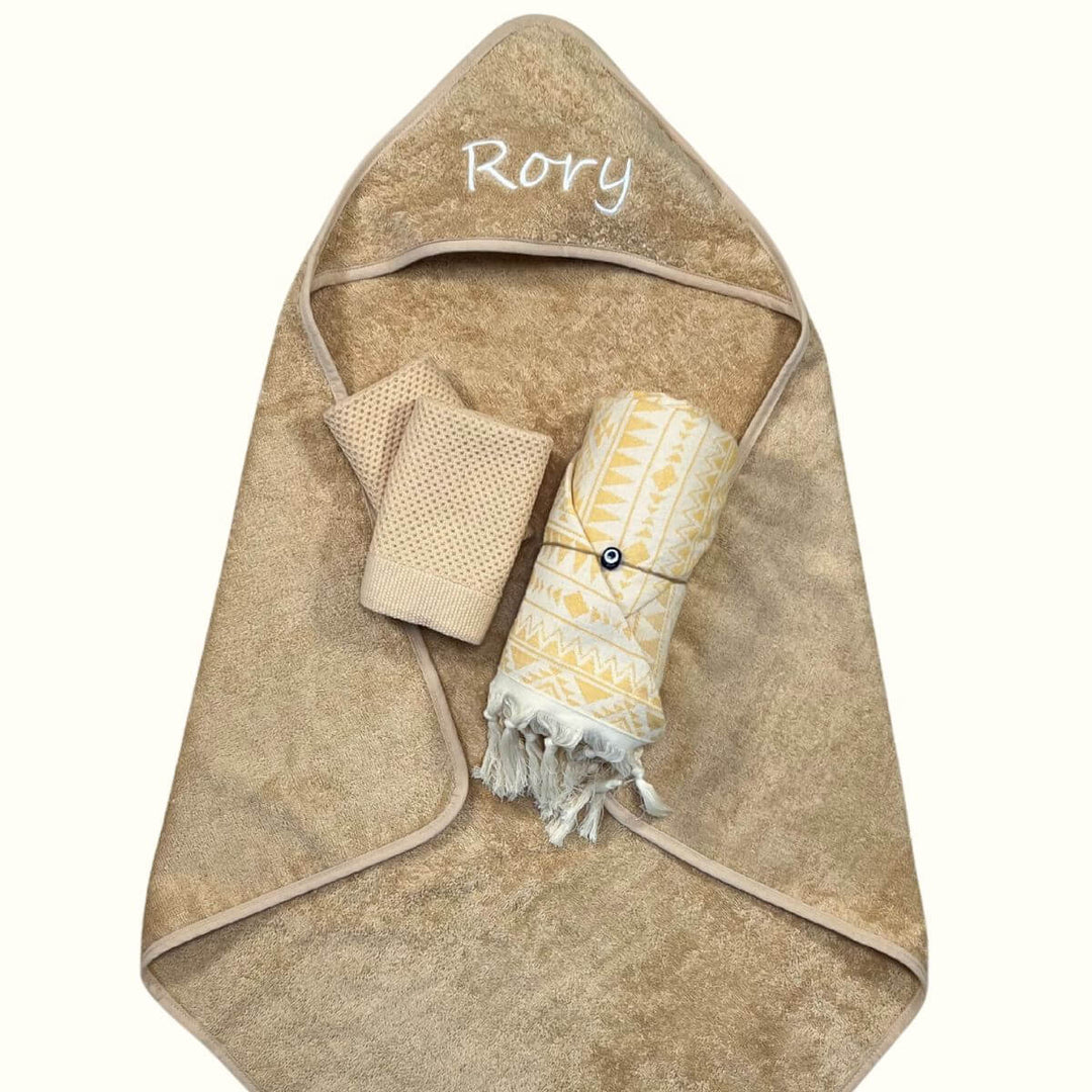 Hooded Baby Towel Gift Set