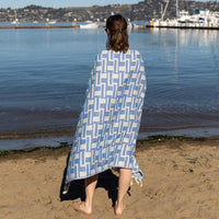 Thumbnail for Catania Peshtemal, Lightweight and Quick-Drying Turkish Peshtemal Beach Towels. Versatile and Eco-Friendly.