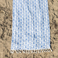 Catania Peshtemal, Lightweight and Quick-Drying Turkish Peshtemal Beach Towels. Versatile and Eco-Friendly.