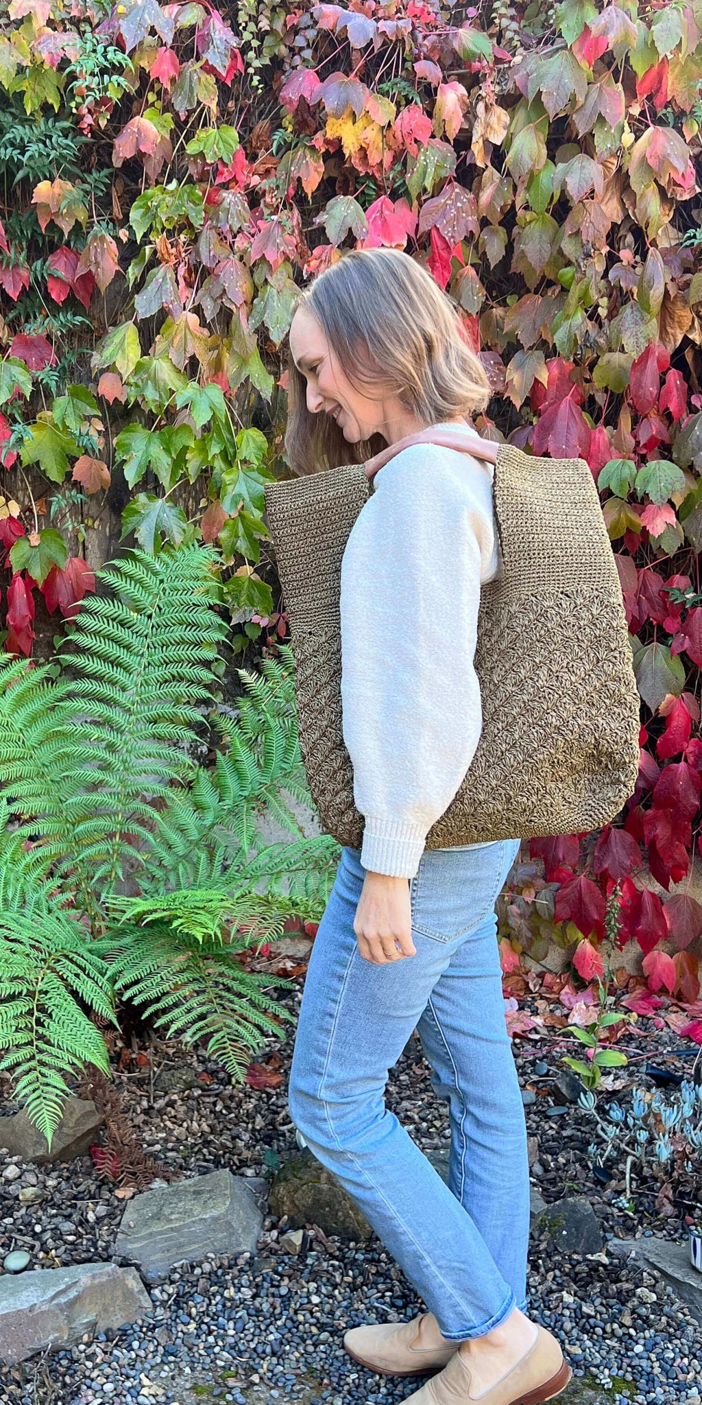 Handwoven Turkish Bag, Sehir Shoulder Bag in Olive