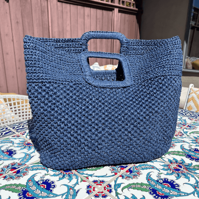 Pazar Carryall, Handmade Turkish Crochet Bags. Eco-Friendly, Sustainable, and Stylish.
