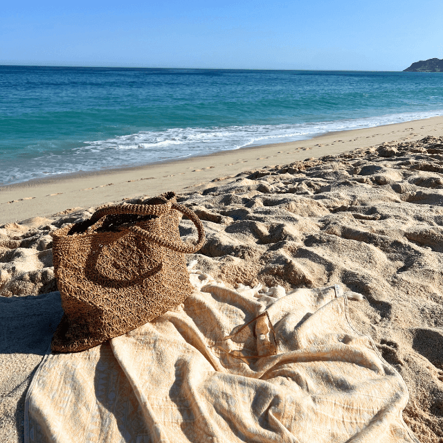 Plaj Bag, Handmade Turkish Crochet Bags. Eco-Friendly, Sustainable, and Stylish.