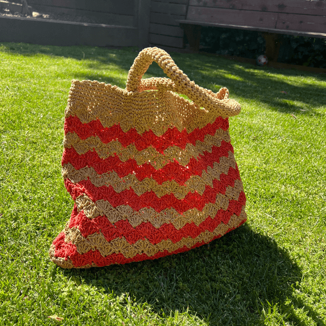 Plaj Bag, Handmade Turkish Crochet Bags. Eco-Friendly, Sustainable, and Stylish.