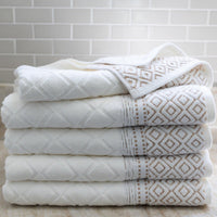 Thumbnail for The Modern Ikat Towel, Lightweight and Absorbent Turkish Cotton Towels. Luxuriously Soft and Eco-Friendly.