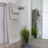 The Waffle Weave Towel, Lightweight and Absorbent Turkish Cotton Towels. Luxuriously Soft and Eco-Friendly.