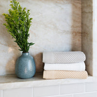 Thumbnail for The Waffle Weave Towel, Lightweight and Absorbent Turkish Cotton Towels. Luxuriously Soft and Eco-Friendly.