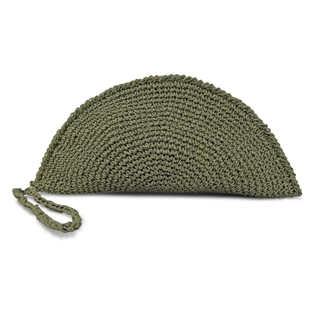 Yarim Ay Clutch, Handmade Turkish Crochet Bags. Eco-Friendly, Sustainable, and Stylish.