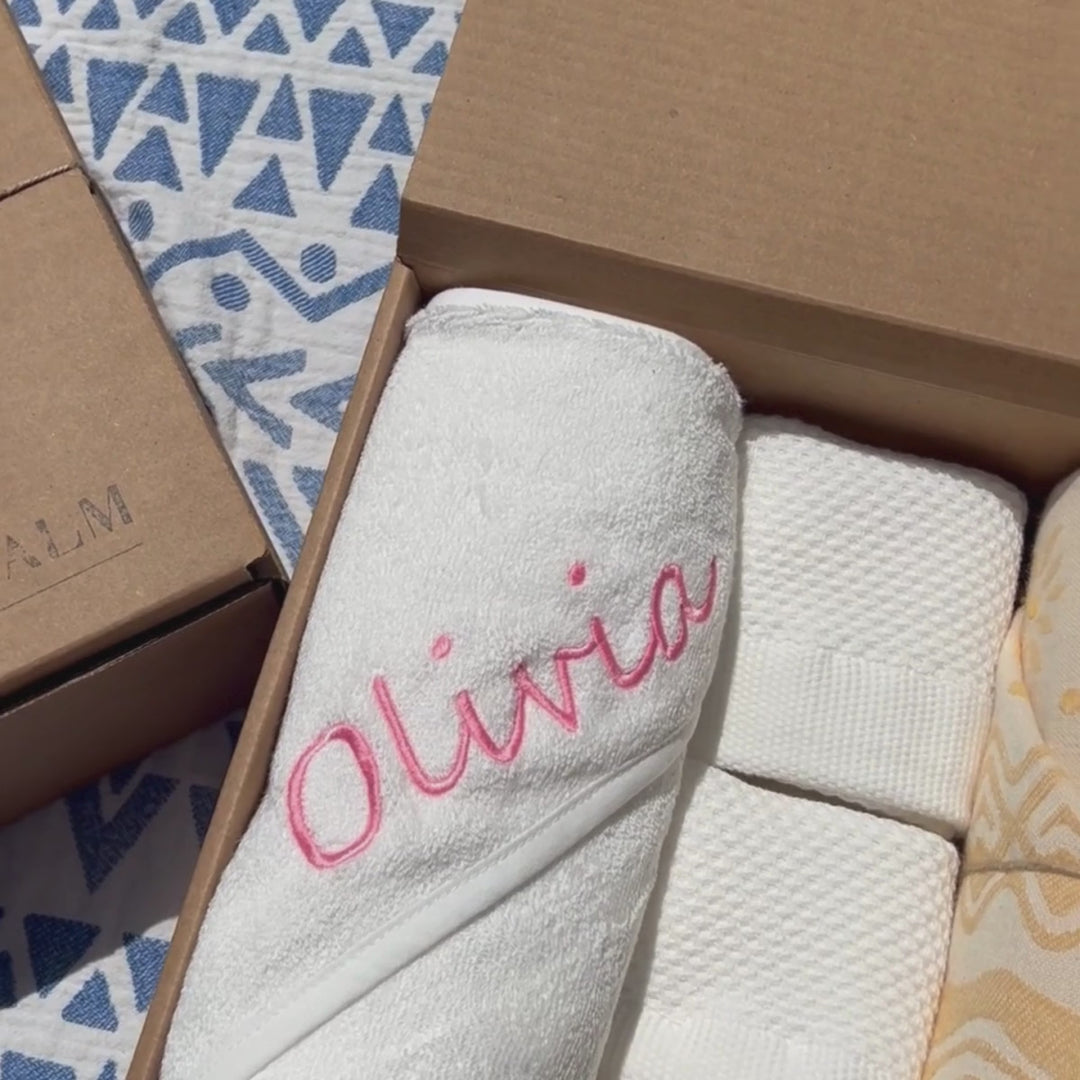 Hooded Baby Towel Gift Set