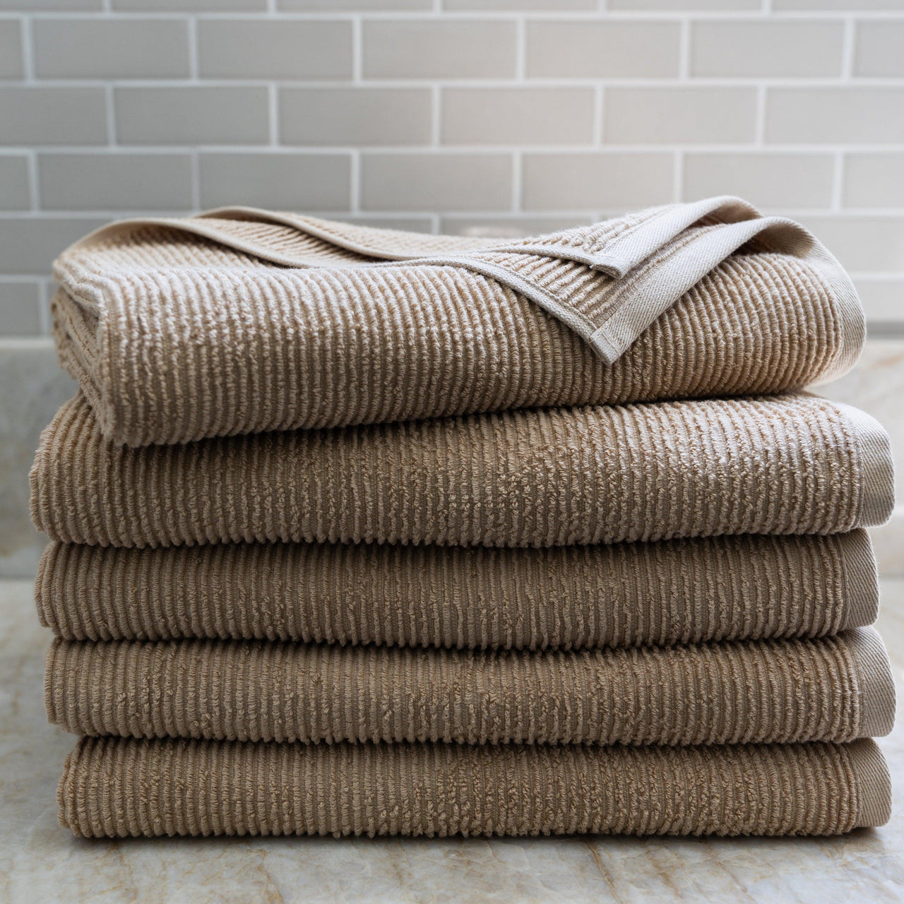 Soft Rib Turkish Bath Towel and Towel Set – Pine & Palm Home